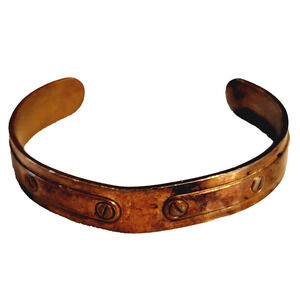 Vintage Avon Copper Cuff Bracelet Small or Child cfb